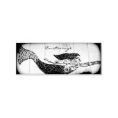 zwemmozaïekzeemeermin rubberstempel (Afrduk)