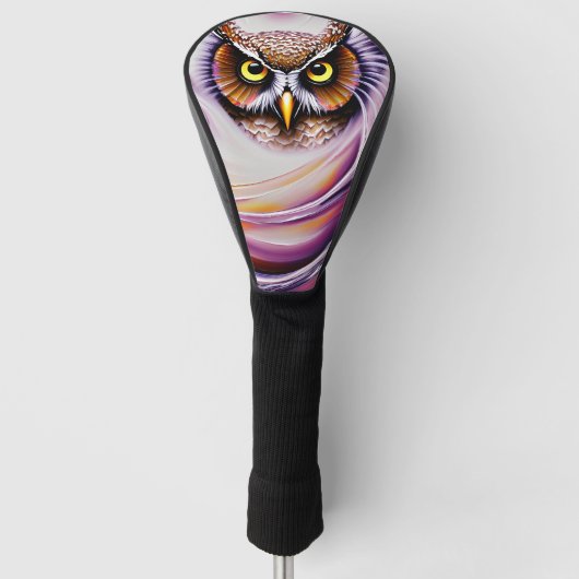 Zwemolie Verf  oliefilter Golfheadcover (Voorkant)