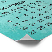 Zwemontwerp 2024 Kalender Poster (Hoek)