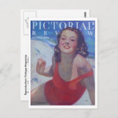  zwempak Style 1934 Briefkaart (Voorkant / Achterkant)