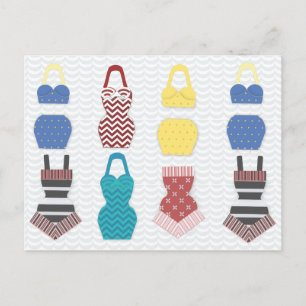  zwempakken briefkaart