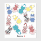 zwempakken sticker (Vel)