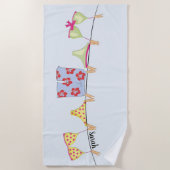 Zwempakken Strandhanddoek Strandlaken (Voorkant)