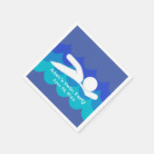 Zwempapier Napels Servet (Hoek)