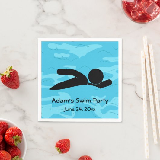 Zwempapier Napels Servet (Insitu)