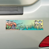 Zwempekker Bumpersticker (Op auto)