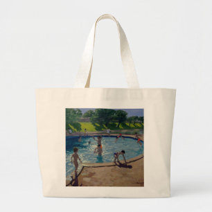 Zwempool 1999 grote tote bag