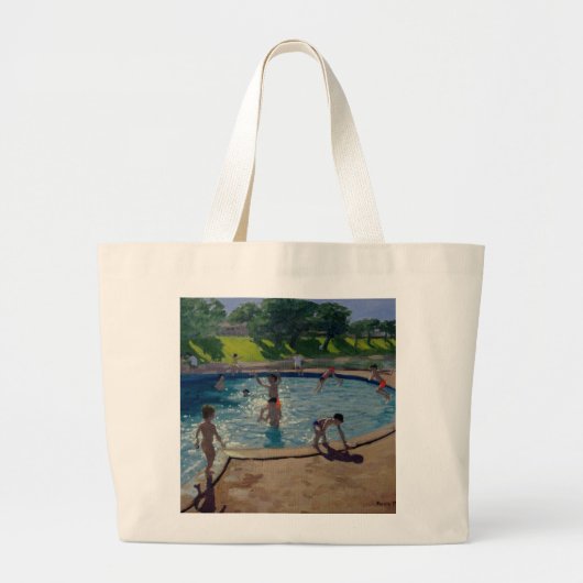 Zwempool 1999 grote tote bag (Voorkant)