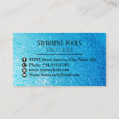 Zwempooldiensten Visitekaartje (Achterkant)