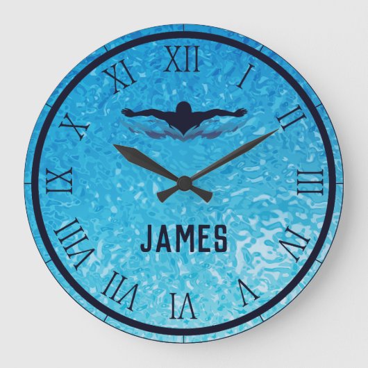 Zwempoolwater Grote Klok (Voorkant)