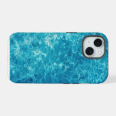 Zwempoolwater iPhone 15 Case (Achterkant horizontaal)