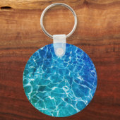 Zwempoolwater Sleutelhanger (Voorkant)