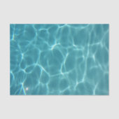 Zwempoolwater Tissuepapier (Voorkant)