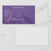 Zwemprofielkaart Visitekaartje (Voorkant / Achterkant)