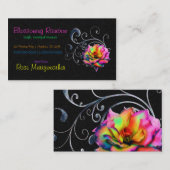 ZwemregenboogRoos Visitekaartje (Voorkant / Achterkant)