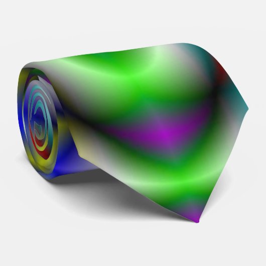 Zwemregenboogstropdas Stropdas (Opgerold)