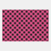 Zwemroze, lichtroze zestien patronen inpakpapier vel (Voorkant 3)