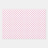 Zwemroze, lichtroze zestien patronen inpakpapier vel (Voorkant 2)