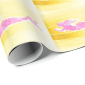 zwemroze onderzeese zeemeerminnen patroon cadeaupapier (Rol Hoek)