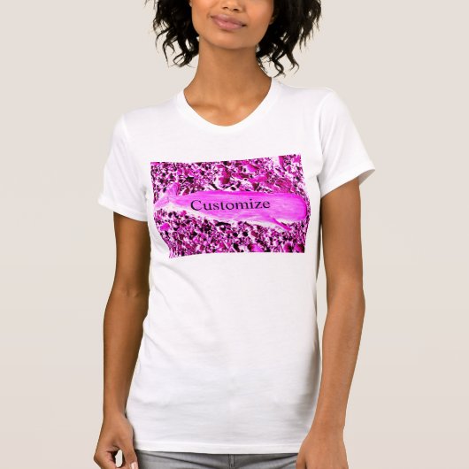 Zwemroze walvis t-shirt (Voorkant)