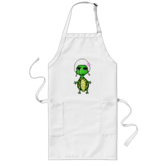 Zwemschildpad Lang Schort (Voorkant)