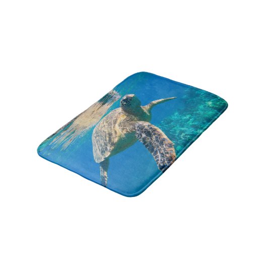 Zwemschildpad Zee Badmat (Gekanteld)