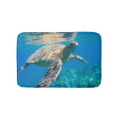 Zwemschildpad Zee Badmat (Voorkant)