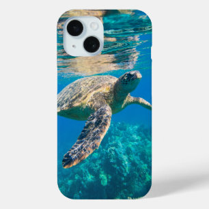 Zwemschildpad Zee iPhone 15 Case