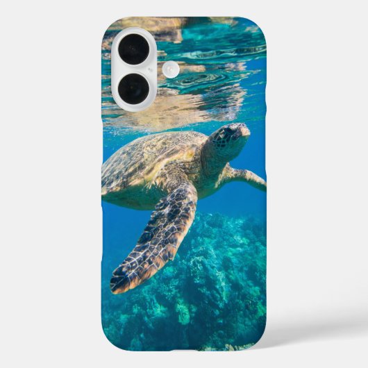 Zwemschildpad Zee Case-Mate iPhone Case (Achterkant)