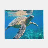 Zwemschildpad Zee Deurmat (Voorkant)