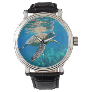 Zwemschildpad Zee Horloge