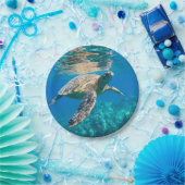 Zwemschildpad Zee Papieren Bordje (Feest)