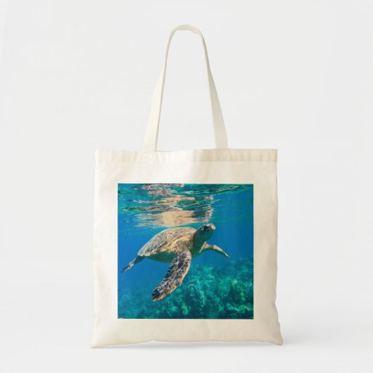 Zwemschildpad Zee Tote Bag (Voorkant)