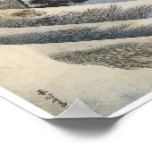 Zwemschildpadden, Hokusai, 1832 Poster (Hoek)