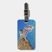 Zwemschildpadden van Zeeen van Hawaï Bagagelabel (Voorkant verticaal)