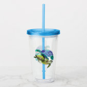 Zwemschildpadden Zomer Zee Life Ocean Life Acryl Drinkbeker (Voorkant)