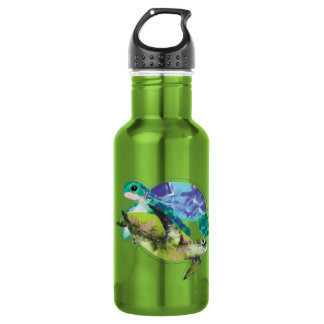 Zwemschildpadden Zomer Zee Life Ocean Life Waterfles