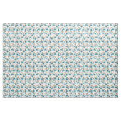 Zwemschildpadpatroon wit stof (Yard (91,4 cm))