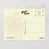  zwemschoonheid briefkaart (Achterkant)