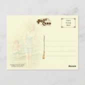 zwemschoonheid briefkaart (Achterkant)