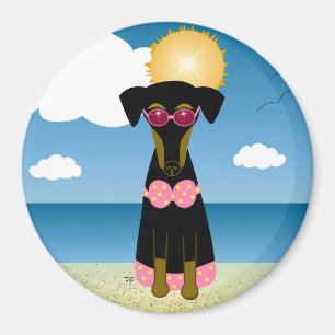 Zwemschoonheid Magneet