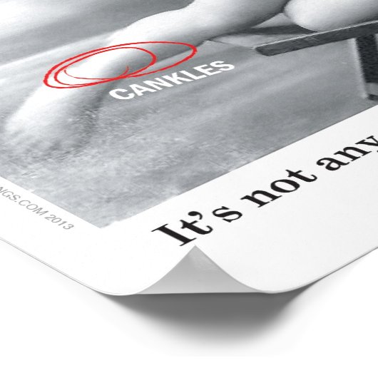 ZwemschoonheidsPoster Poster (Hoek)