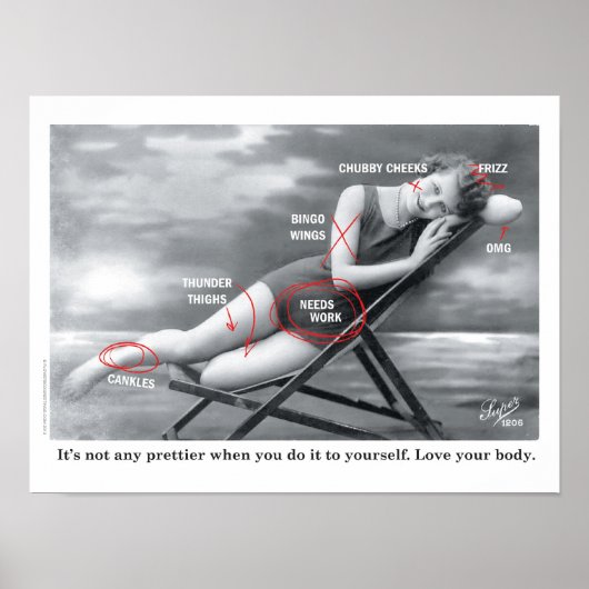 ZwemschoonheidsPoster Poster (Voorkant)