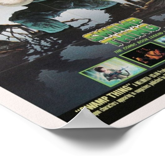 Zwemschroefdraad van  kieuwlijnen poster (Hoek)