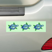 Zwemschroefturkije Bumpersticker (Op auto)