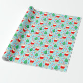 Zwemspapier voor Kerstcadeaus Cadeaupapier (Uitgerold)