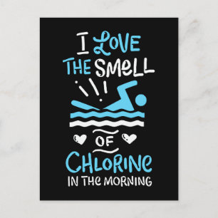 Zwemsport zwemmen Gift Briefkaart