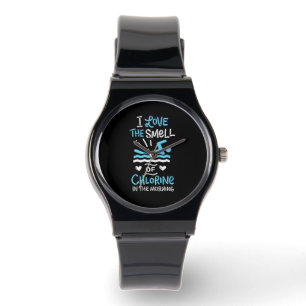 Zwemsport zwemmen Gift Horloge