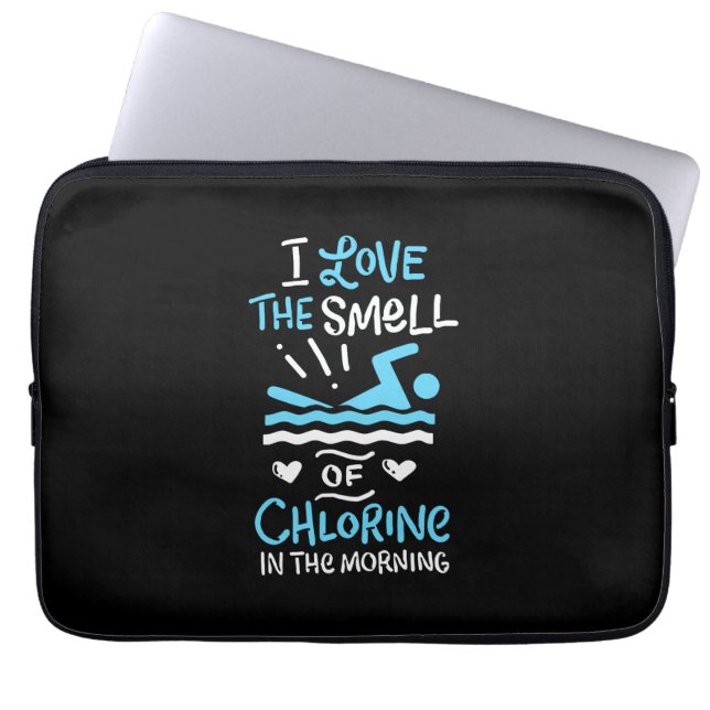Zwemsport zwemmen Gift Laptop Sleeve (Voorkant)