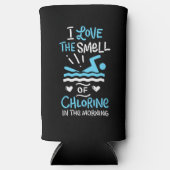 Zwemsport zwemmen Gift Seltzer Blikjeskoeler (Voorkant)